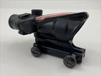 Nice Cond Trijicon ACOG 4x32 Dual Illum. Red Chevron TA31RCO-M4 5.56 BDC
