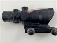 Nice Cond Trijicon ACOG 4x32 Dual Illum. Red Chevron TA31RCO-M4 5.56 BDC