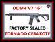 Daniel Defense DDM4 V7 TORNADO 16" RIFLE 5.56 NATO AR-15 MFR 15.0 M-LOK LAST ONE! GRAY CERAKOTE! NEW SEALED, NO CC FEE!