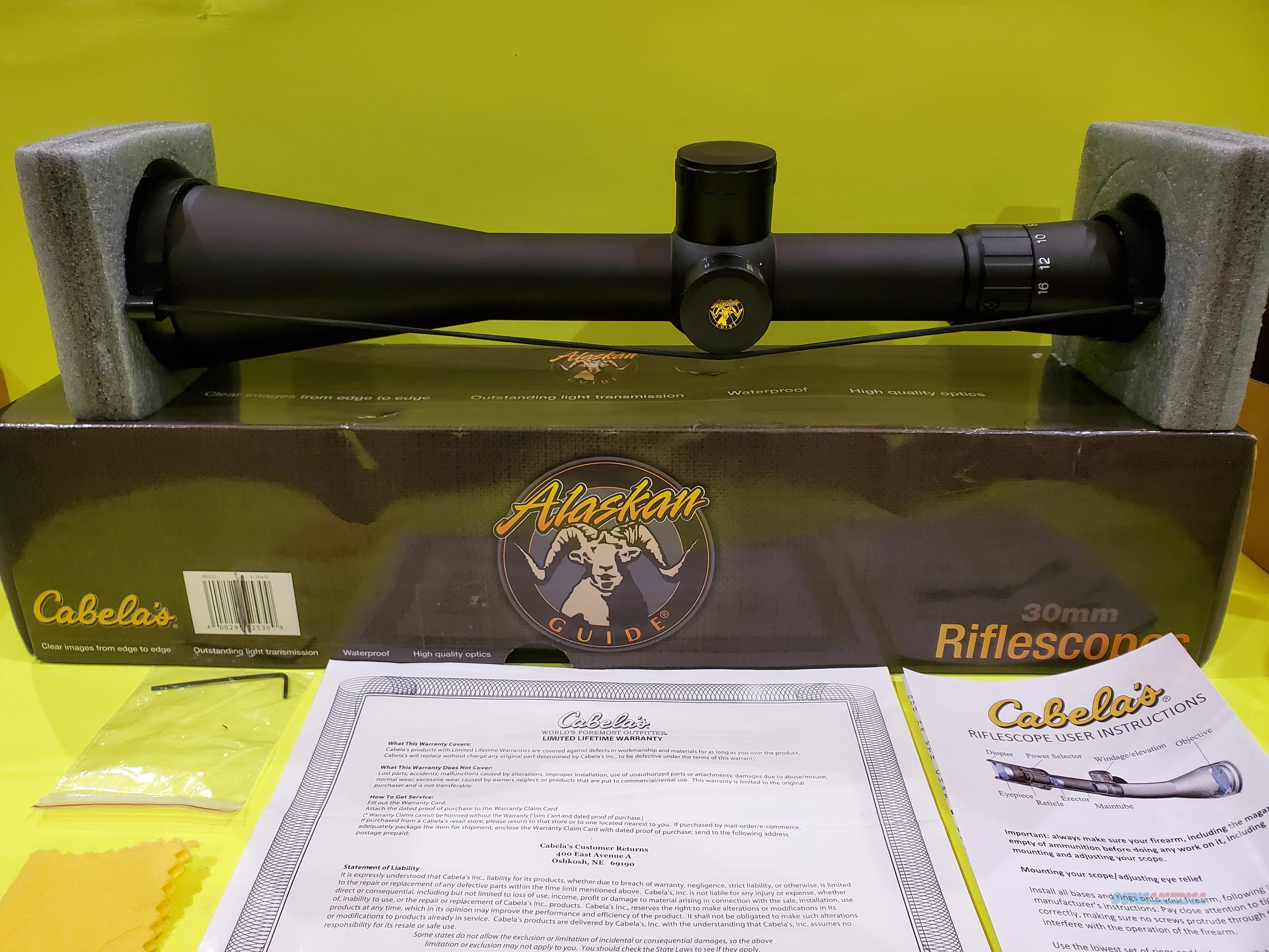 Cabela's Alaskan Guide Scope for sale at 906760092