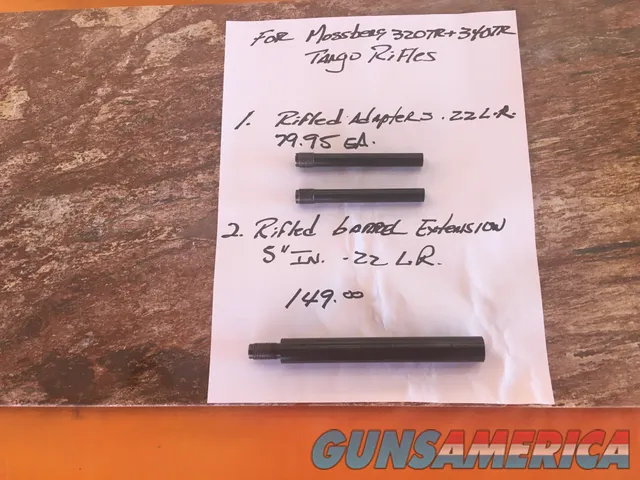 Mossberg Models 320 TR & 340 TR Targo . 22 Rifle adapters