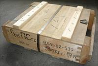 Russian 5.45x39mm 52 gr FMJ Military Surplus Ammo 2160 Round Crate 2 Sealed 1080rnd tins in wood crate Img-2