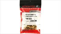 Winchester .45 ACP Unprimed Handgun Brass WSC45AU Quantity: 100 Piece
