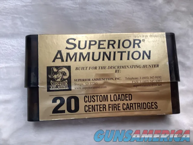 577 Nitro Express Superior Ammunition