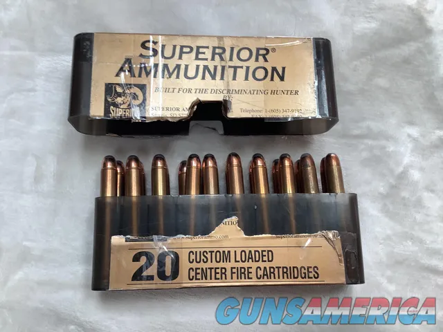 Superior Ammunition 450 Nitro Express 3 1/4”