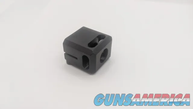 9mm Conceal Carry Muzzle Brake - 1/2-28 tpi - Black Anodized