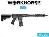 New Battle Arms Workhorse Complete Rifle, 16", MLOK