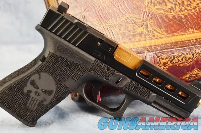 CUSTOM Glock 19 ZEV Tech OZ9 Bronze 4 barrel Gen 4 G19 Upgrades 9mm NR Img-6