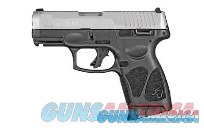 Compact Taurus G3C 9mm Pistol - Sleek Black and Stainless Steel Finish - 3.26" Barrel