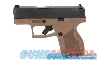 TAU GX4 9MM Pistol w/ 11rd Mag - Sleek Brown/Black Design