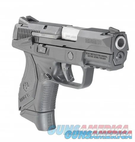 Stainless Steel Ruger Compact Pistol - Grab It Now!