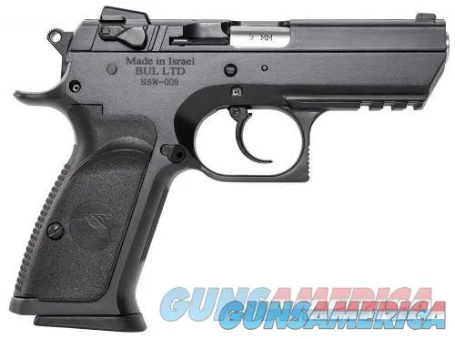 Compact 9mm Baby Eagle III with 16rd Capacity &amp; Black Steel Finish