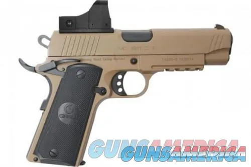 Compact 9mm Pistol w/ Red Dot Optic &amp; Ambi Safety - EAA GiRSAN MC1911C