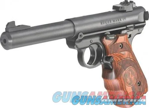 Ruger Mark IV Rimfire Pistol - Full Size!