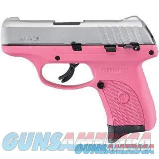 "Stylish Pink Ruger EC9S 9MM with Satin Alum Slide" (46 characters)