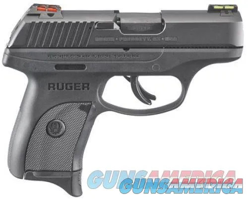 Ruger LC9s 9MM Black - 8 Rounds, Hiviz Fiber Optic Sight - Compact &amp; Accurate!