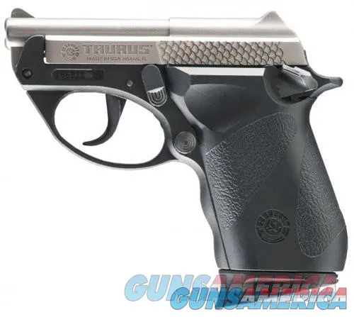 Compact Taurus PT-22 .22LR with 8+1 capacity in SS/Polymer