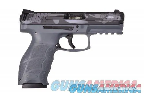 Grey/Camo VP9 9mm with 15+1 capacity and 4.1" barrel