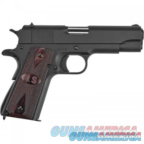 Commander 1911A1 .45ACP with US Logo Grip - Compact &amp; Powerful