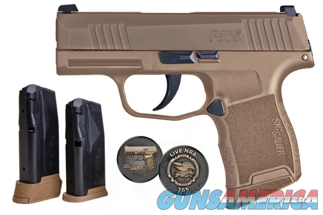Sig Sauer P365 - Coyote Tan NRA Edition