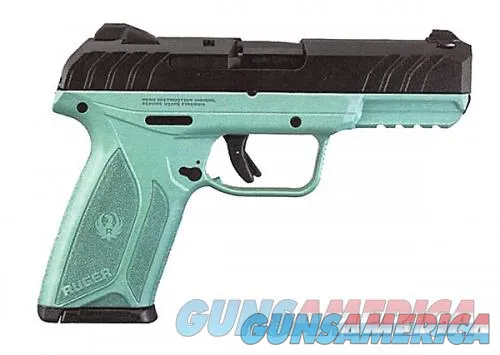 Turquoise Ruger Security 9mm with 15rd Capacity