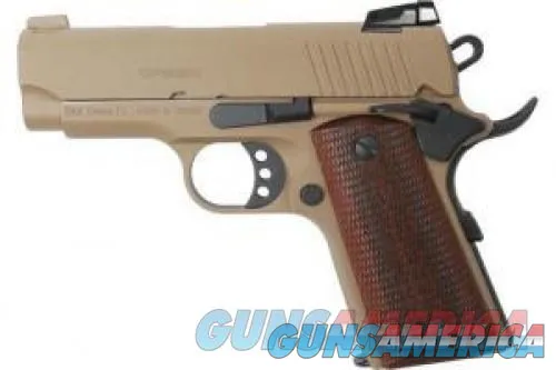 MKE 9mm MC1911SC Officer with ADJ. Sights in FDE - Compact &amp; Accurate!