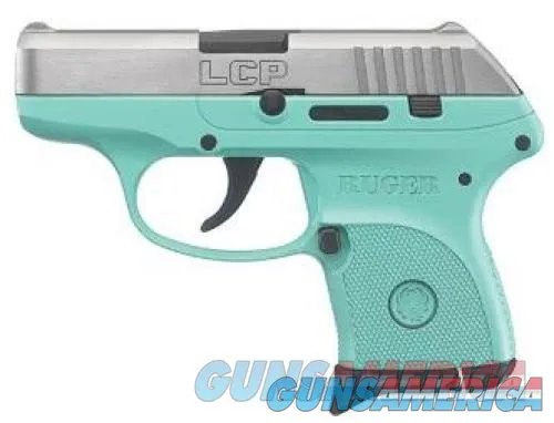 Turquoise Ruger LCP 380ACP - Compact &amp; Stylish!