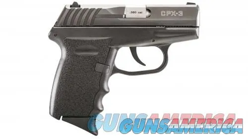 Compact SCCY CPX-3 380ACP Pistol - 10RD - 3.1" - Black