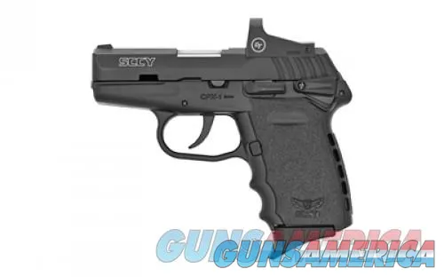 SCY CPX-1 9MM BLK 10R RDOT - Perfect for Tactical Shooting!