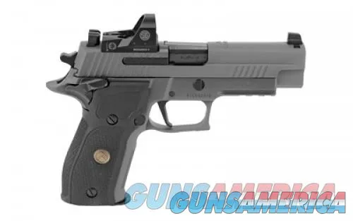 Sig Sauer P226 LEGION 9MM - Sleek Gray Finish &amp; Romeo1PRO - 10RD