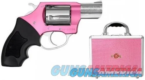 Stylish Pink Charter Arms 38SPL with Case - Chic Lady