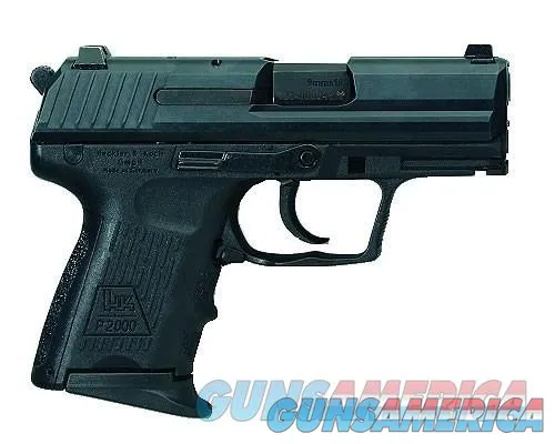 Compact H&amp;K P2000SK V3 9MM with 10RD and Green Grips