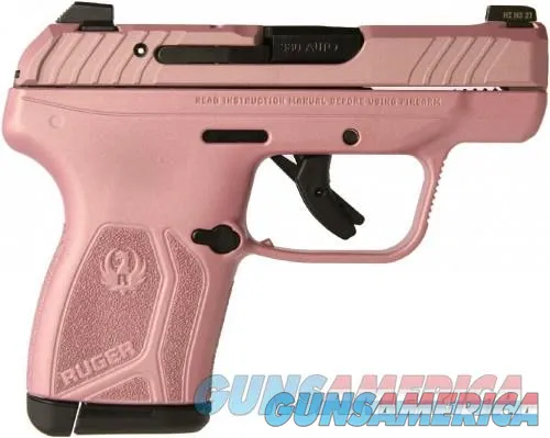Rose Gold Ruger LCP MAX 380 with Tactical Laser - Compact &amp; Stylish!
