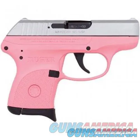 Pink Ruger LCP .380ACP with Satin Alum Slide - Compact &amp; Stylish!