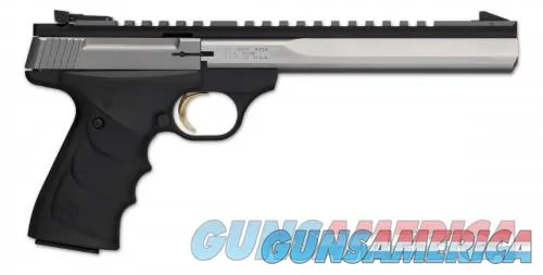 Stainless Browning Buck Mark .22LR with Ultragrip - 10Rd, 7.25"