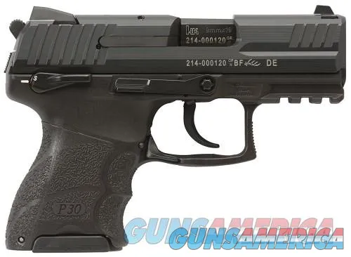 Compact HK P30SK V3 9MM - 10Rds, Ambi-Safety