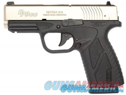 Bersa CC 9mm 3.2" Two Tone - Compact &amp; Reliable!