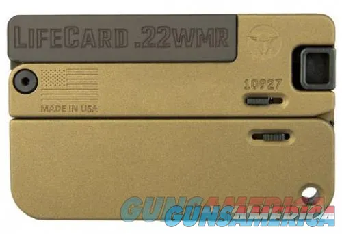 Burnt Bronze Trailblazer Lifecard 22Mag - Compact &amp; Powerful!