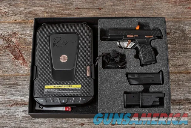 SIG Sauer P365XL Comp ROSE 9mm Luger Semi Auto Pistol Kit