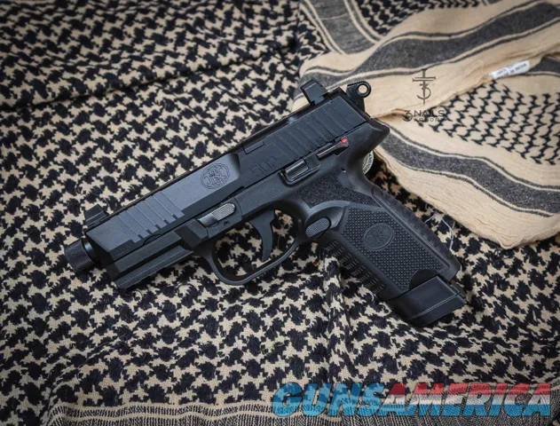 FN 502 Tactical Black 22 LR 4.6in 2 Mags 1510 Rd - New - Layaway Option