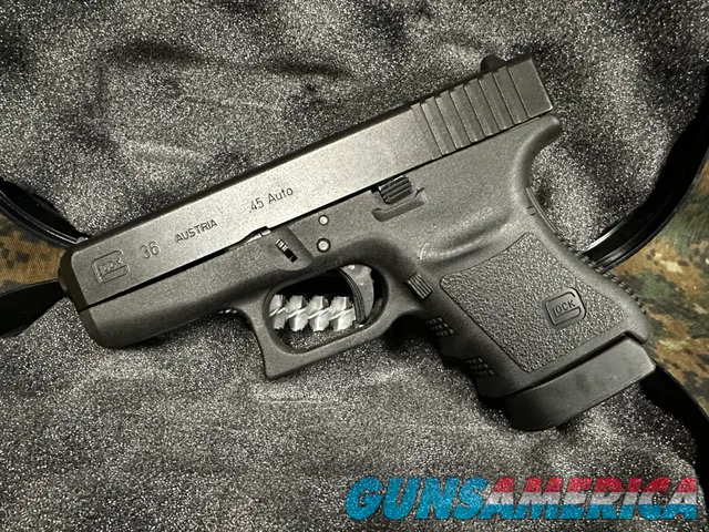 GLOCK 36 WITH LASERMAX GUIDE ROD