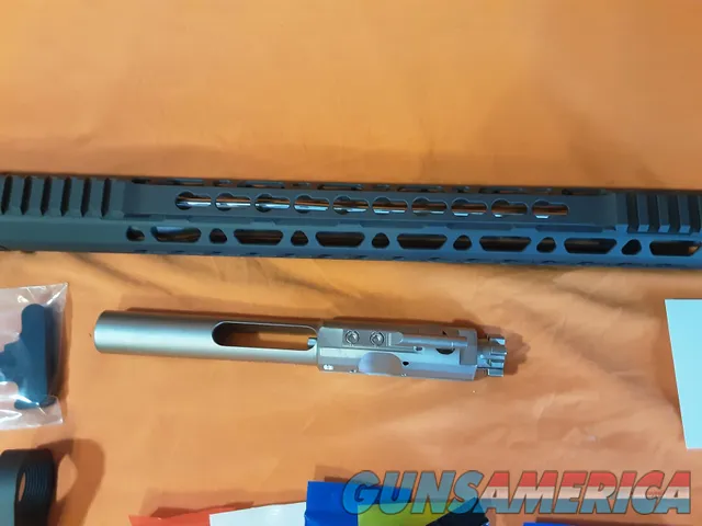 AR10 308 Tungsten Rifle Kit 20 SS Bbl Nickel Boron BCG 80% Lower +Parts Img-2