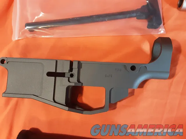 AR10 308 Tungsten Rifle Kit 18 Bbl Nickel Boron BCG 80% Lower +Parts Img-2