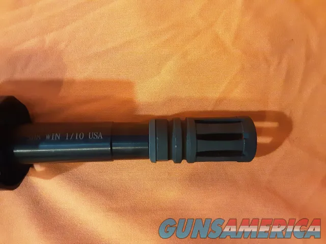 AR10 308 Tungsten Rifle Kit 18 Bbl Nickel Boron BCG 80% Lower +Parts Img-3