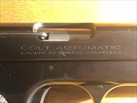 1903 Colt 32.cal hammerless auto.