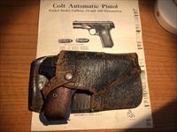 1903 Colt 32.cal hammerless auto.