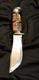 VINTAGE 1930'S -40'S CIRCA ~ WEST-CUT STAG HUNTING KNIFE W/ SHEATH