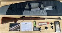 Sako 85L Classic Deluxe 375 H&H Magnum, OptiLock Rings, Case