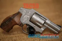 Smith & Wesson 640 STAINLESS ENGRAVED 357 MAG LIMITED EDITION DISPLAY CASE