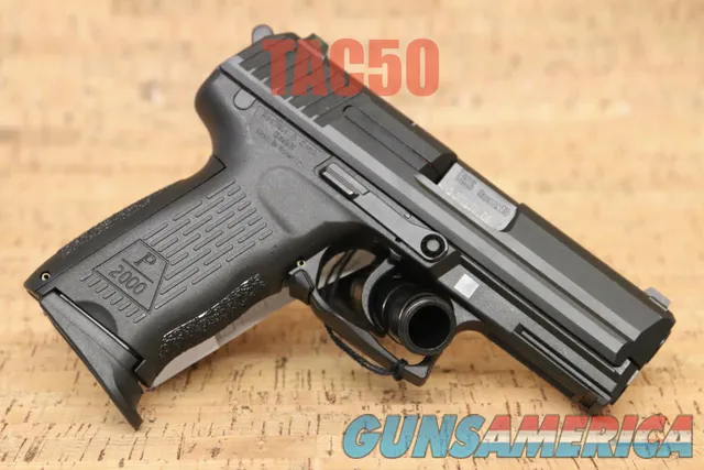 Heckler & Koch 81000042 P2000 V3 9MM DA SA DECOCKER ONLY NIGHT SIGHTS 13+1